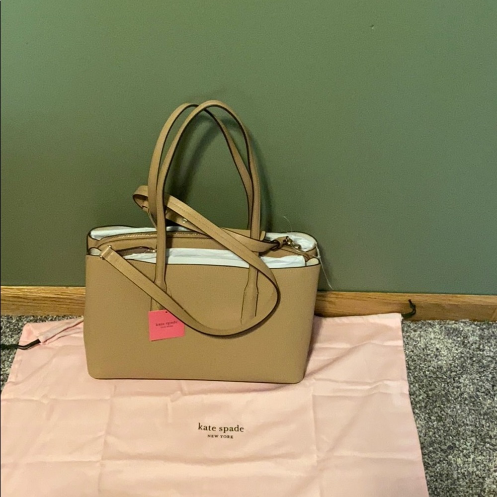 Kate Spade Light Fawn Large Margaux Tote